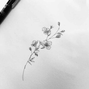 branches tattoo design ideas tiny tattoo intertwined twigs shows strength