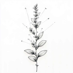 branches tattoo design ideas airy touch intricate pattern meaning courage