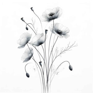 branches tattoo design ideas bare natural flow for shin