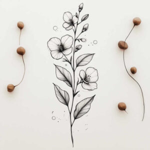 branches tattoo design ideas clean shape natural light for elbow