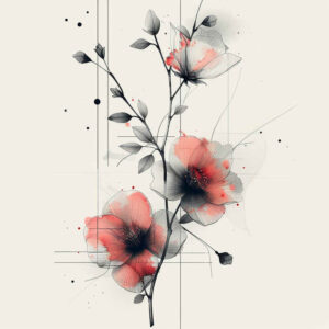 branches tattoo design ideas fine line natural light for hip
