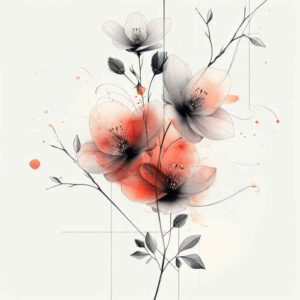 branches tattoo design ideas single line naturalistic symbol of perseverance