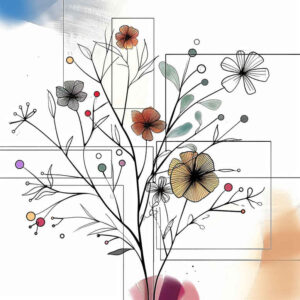 branches tattoo design ideas single dot naturalistic symbolising courage