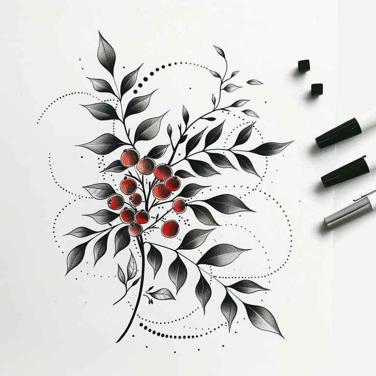 branches tattoo design ideas clean shape organic shapes for side torso
