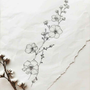 branches tattoo design ideas single line ornamental lines symbol of strength