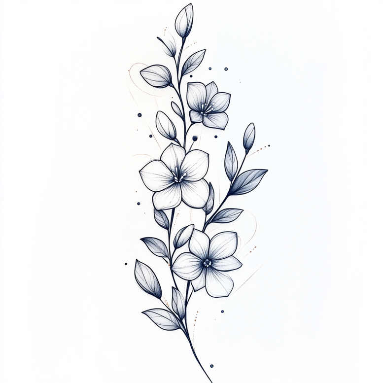 branches tattoo design ideas slender realistic bark texture meaning resilience
