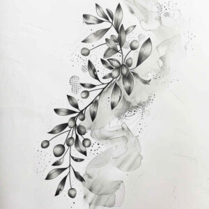 branches tattoo design ideas short stroke slender branches stands for strength