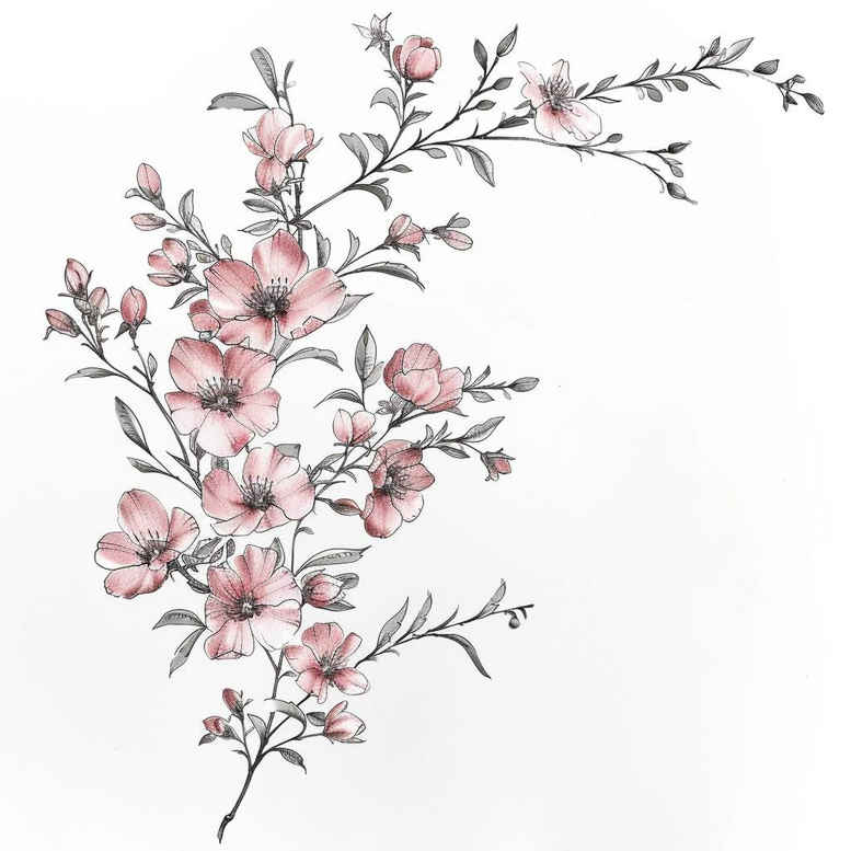 branches tattoo design ideas abstract smooth lines meaning determination