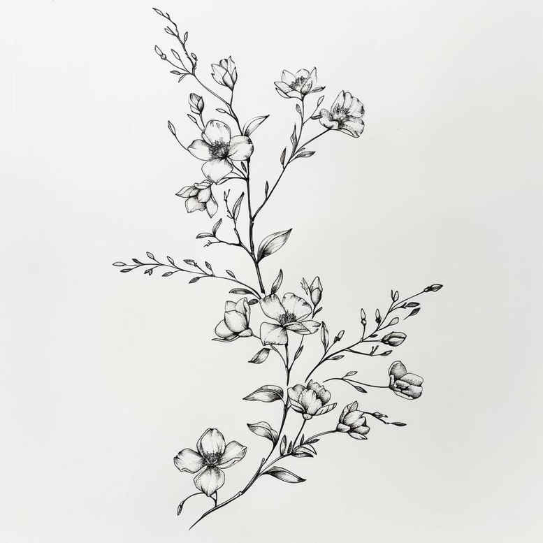 branches tattoo design ideas pure motif textured bark for outer arm