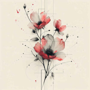 wild-branch – tattoo design ideas free ai generated – mini-ink – for-outer-arm – Gallery: branches-inkby-ai
