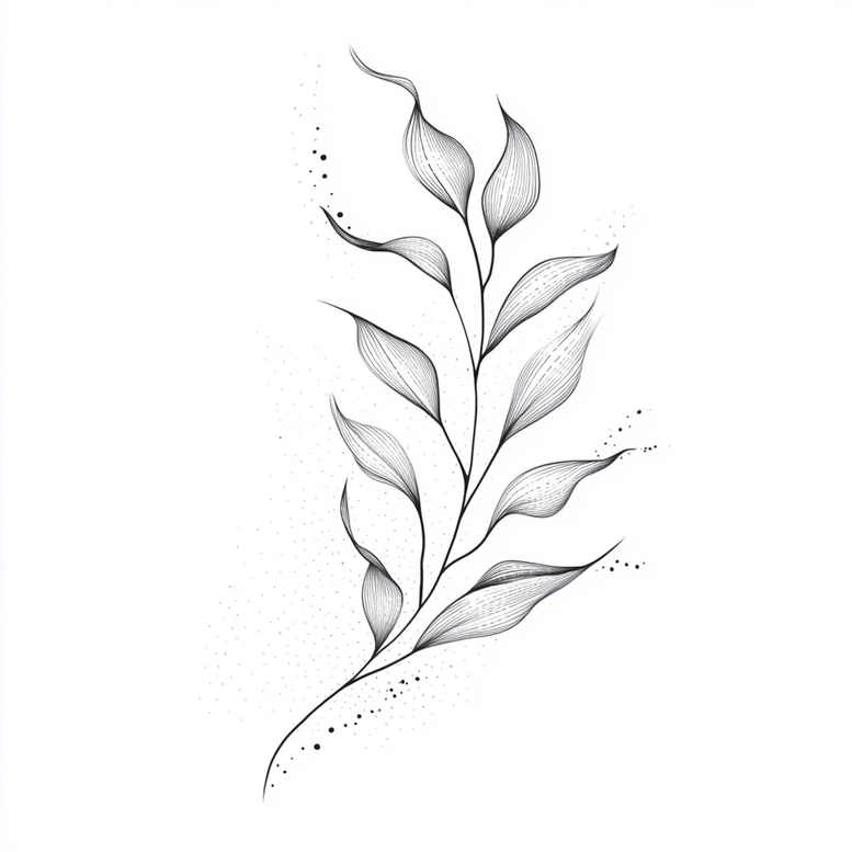 blurry-edge – tattoo design ideas free ai generated – nested-polygons – for-lower-leg – Gallery: upload-inkby-ai