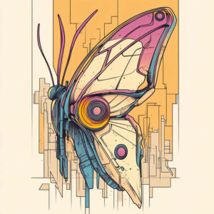 butterfly-design – tattoo design ideas free ai generated – neotraditional-rich-shading – for-collarbone – Gallery: butterflies-moths-dragonflies-inkby-ai