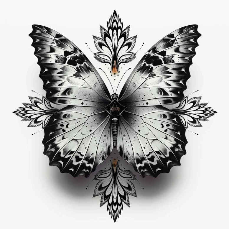 dragonflies – tattoo design ideas free ai generated – neotraditional-artistic-contrast – for-fingers – Gallery: butterflies-moths-dragonflies-inkby-ai