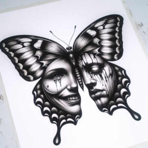 dragonfly-design – tattoo design ideas free ai generated – realism-emotional-depth – for-side – Gallery: butterflies-moths-dragonflies-inkby-ai