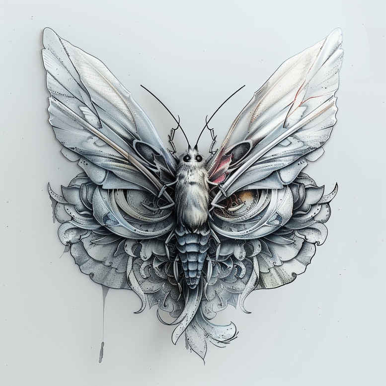 dragonfly-emblem – tattoo design ideas free ai generated – neotraditional-modern-classic – for-wrist – Gallery: butterflies-moths-dragonflies-inkby-ai