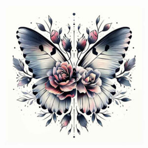 flying-dragonfly – tattoo design ideas free ai generated – surrealism-enigmatic-aura – for-scapula – Gallery: butterflies-moths-dragonflies-inkby-ai