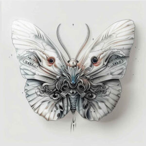 insect-tattoo – tattoo design ideas free ai generated – realism-realistic-proportions – for-full-back – Gallery: butterflies-moths-dragonflies-inkby-ai