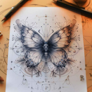 moth-wings – tattoo design ideas free ai generated – surrealism-symbolic – for-foot – Gallery: butterflies-moths-dragonflies-inkby-ai