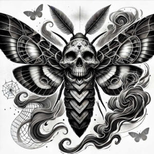 butterflies-moths-dragonflies tattoo design ideas essential lines delicate wings for stomach