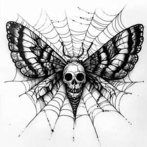 butterflies-moths-dragonflies tattoo design ideas understated detailed wing patterns symbol of strength