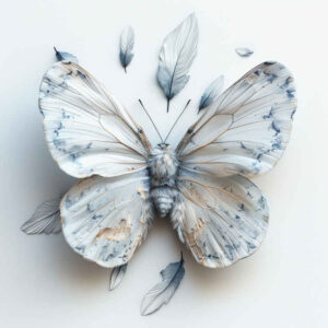 butterflies-moths-dragonflies tattoo design ideas dotwork nature-inspired stands for endurance