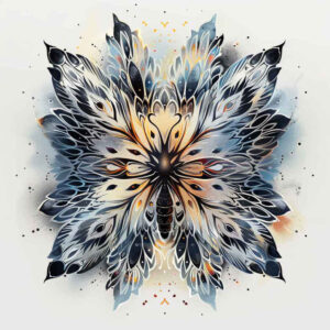 winged-butterfly – tattoo design ideas free ai generated – realism-focal-blur – for-triceps – Gallery: butterflies-moths-dragonflies-inkby-ai