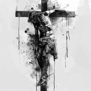 cross-and-heart-tattoo – tattoo design ideas free ai generated – neotraditional-clear-lines – for-ankle – Gallery: crosses-inkby-ai