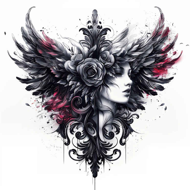 cross-tattoo – tattoo design ideas free ai generated – realism-photo-realistic – for-arm – Gallery: crosses-inkby-ai