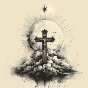 cross-tattoo – tattoo design ideas free ai generated – realism-photo-realistic – for-arm – Gallery: crosses-inkby-ai