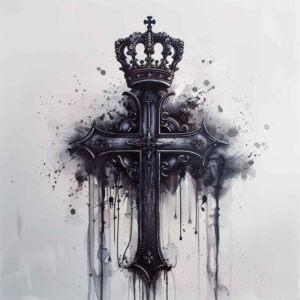 cross-tattoo – tattoo design ideas free ai generated – realism-photo-realistic – for-arm – Gallery: crosses-inkby-ai