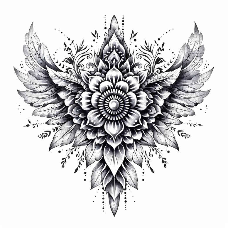 cross-with-halo – tattoo design ideas free ai generated – realism-light-and-shadow-play – for-calf – Gallery: crosses-inkby-ai