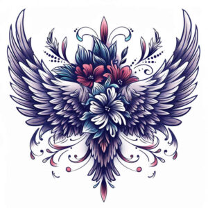 cross-with-stones – tattoo design ideas free ai generated – surrealism-hyperreal – for-neck – Gallery: crosses-inkby-ai