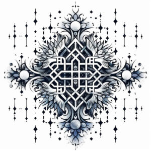crosses tattoo design ideas Realism seamless blend ancient for lower back