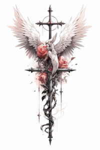 crosses tattoo design ideas Realism anatomical accuracy artistic determination and power