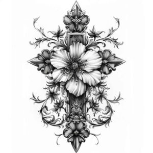 crosses tattoo design ideas Realism detailed rendering classic for hand