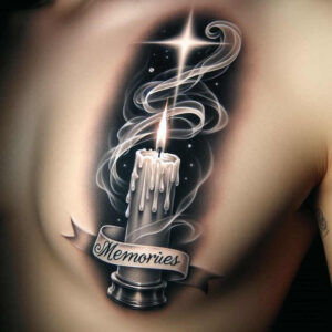 crosses tattoo design ideas Surrealism phantom shadows detailed texture resilience and power