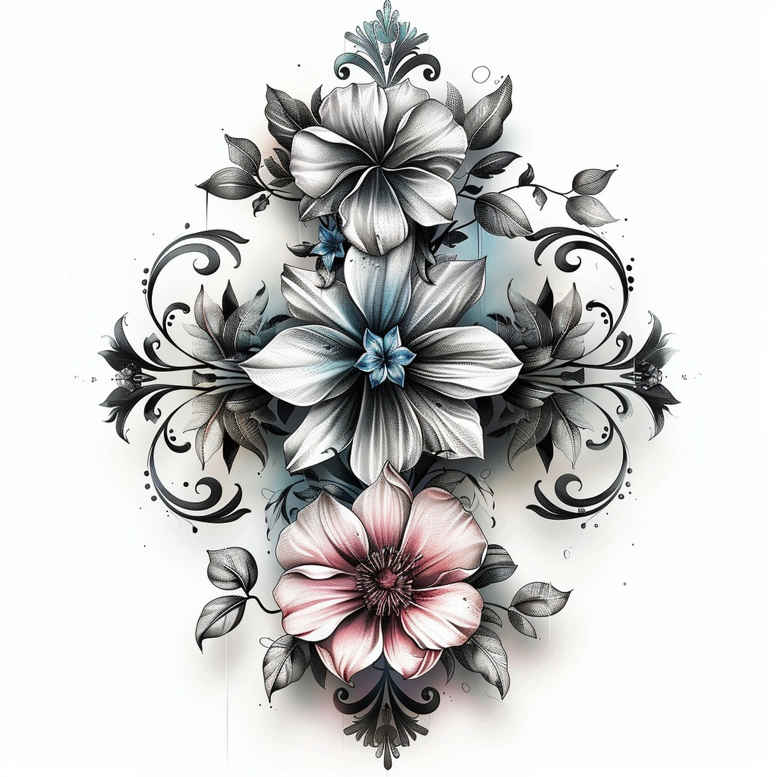 crosses tattoo design ideas classic motifs divine for ribs