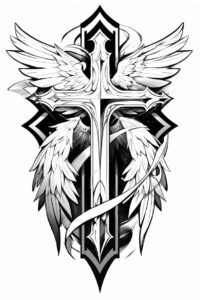 crosses tattoo design ideas form fidelity gothic for arm