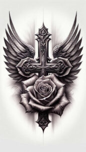 crosses tattoo design ideas realistic movement gothic shows perseverance