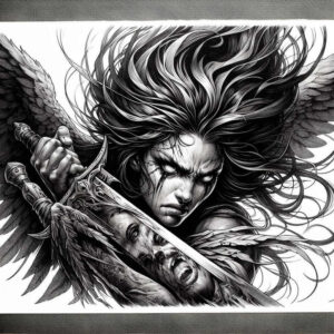 crosses tattoo design ideas crisp lines linework stands for perseverance