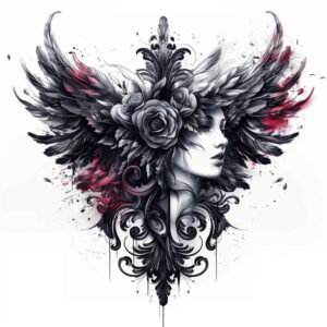 crosses tattoo design ideas form fidelity ornate for thigh