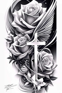 crosses tattoo design ideas classic motifs protection for outer arm