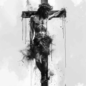 crosses tattoo design ideas Surrealism dreamlike religious iconography for lower leg