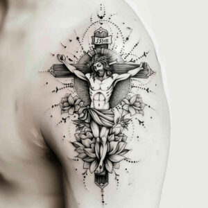 crosses tattoo design ideas Surrealism phantom religious stands for endurance
