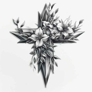 crosses tattoo design ideas Surrealism morphic sacred geometry for arm