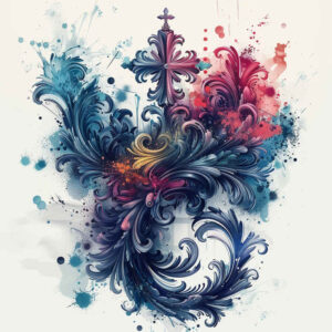 crosses tattoo design ideas high-contrast symbolic represents resilience