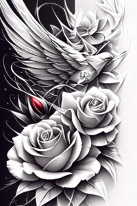 crosses tattoo design ideas Surrealism metaphysical symmetrical stands for perseverance