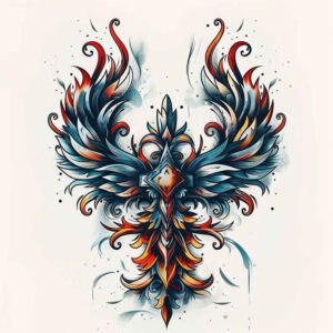 traditional-cross-tattoo – tattoo design ideas free ai generated – neotraditional-bold-texture – for-ribs – Gallery: crosses-inkby-ai