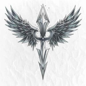 traditional-cross-tattoo – tattoo design ideas free ai generated – realism-emotional-realism – for-lower-back – Gallery: crosses-inkby-ai