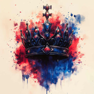 crowns-and-diamonds tattoo design ideas minimalist script high contrast meaning resilience